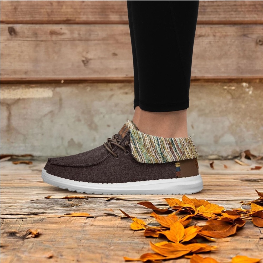 Hey Dude Wendy Fold Boho Pull On Boots - Picture 5 of 5